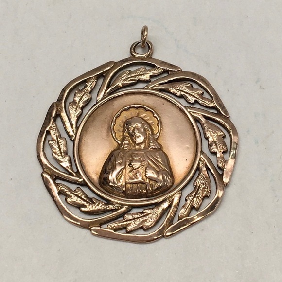 💕 Beautiful Vintage Rose gold pendant 💖